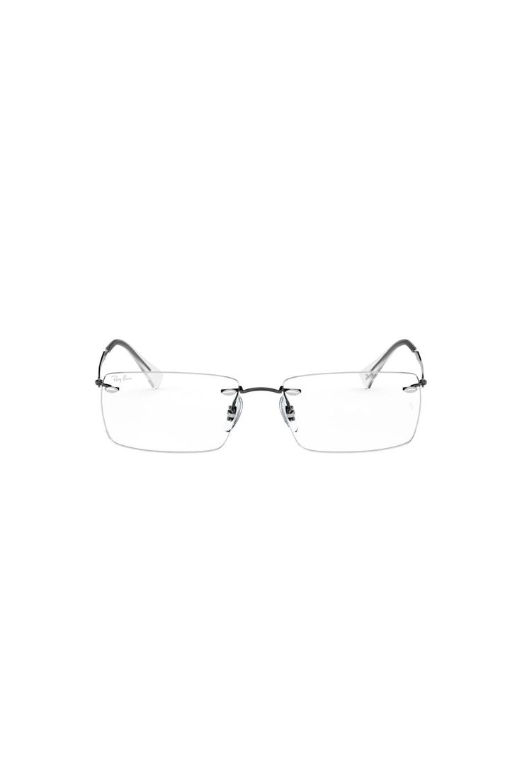 Lentes Ópticos Plateado Ray-Ban Optical RX87551000-0