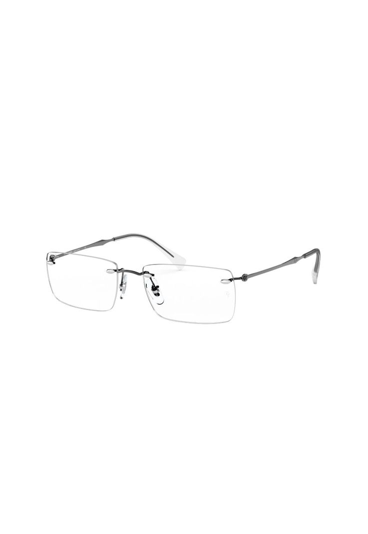 Lentes Ópticos Plateado Ray-Ban Optical RX87551000-1