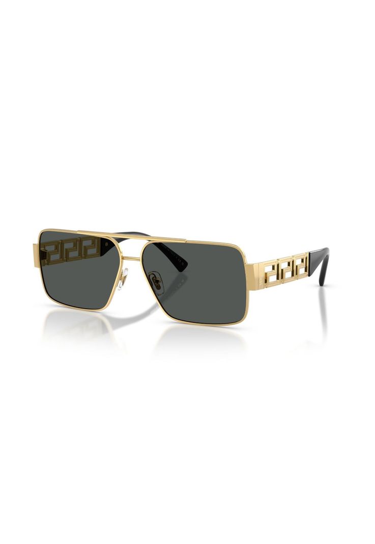 Versace Lentes de Sol Greca VE2290 100287 61 Dorado M