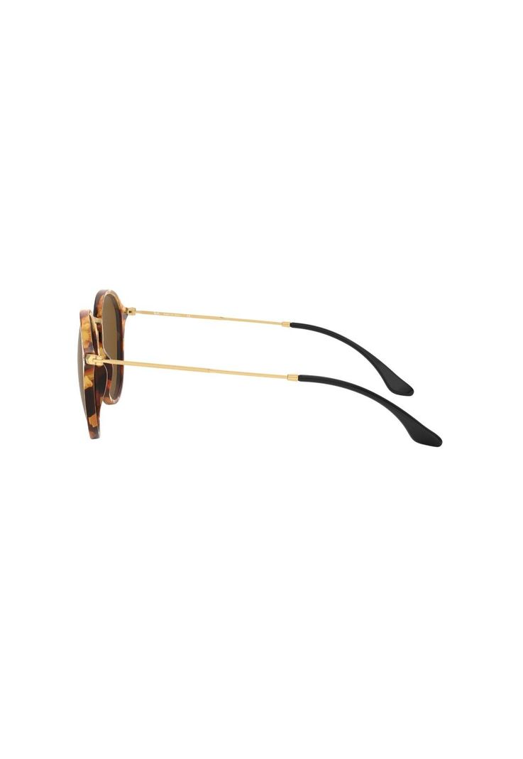 Lentes de Sol Round Fleck Havana Ray-Ban RB2447116049-3