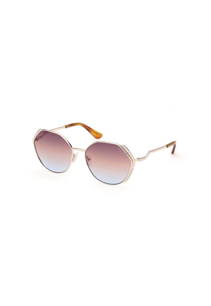 Lentes de Sol Dorado Degradé Guess GU7842S33F-1