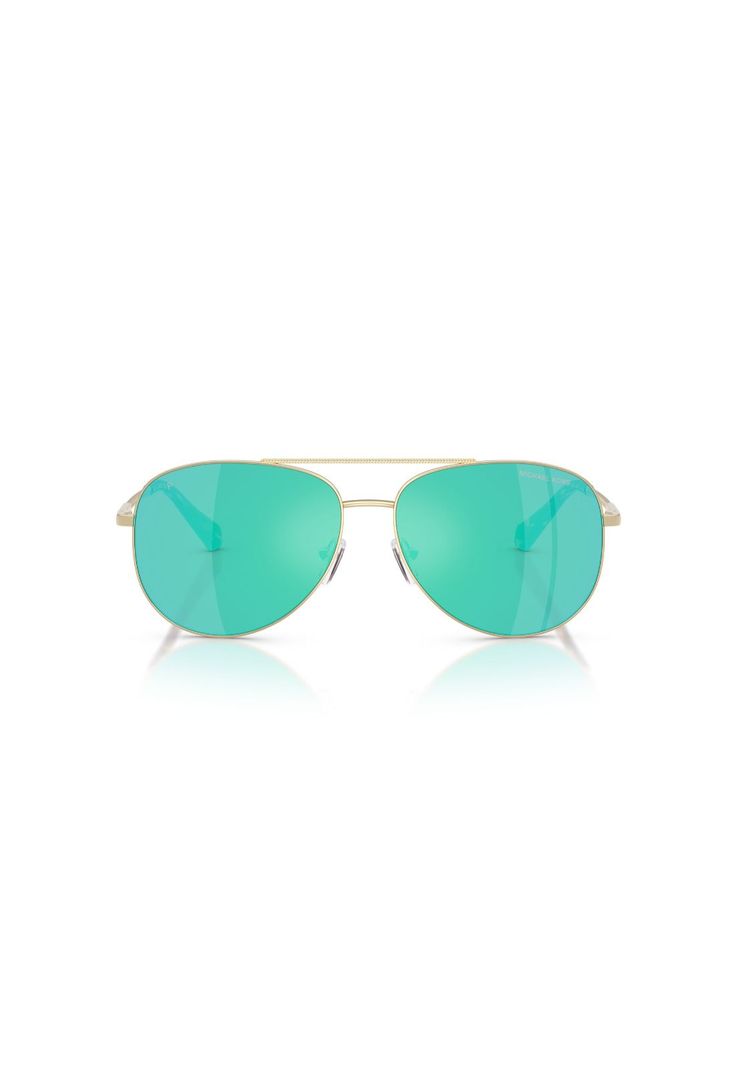Michael Kors Lentes de Sol Perledo Polarizados Espejados MK1172 101425 58 Dorado M