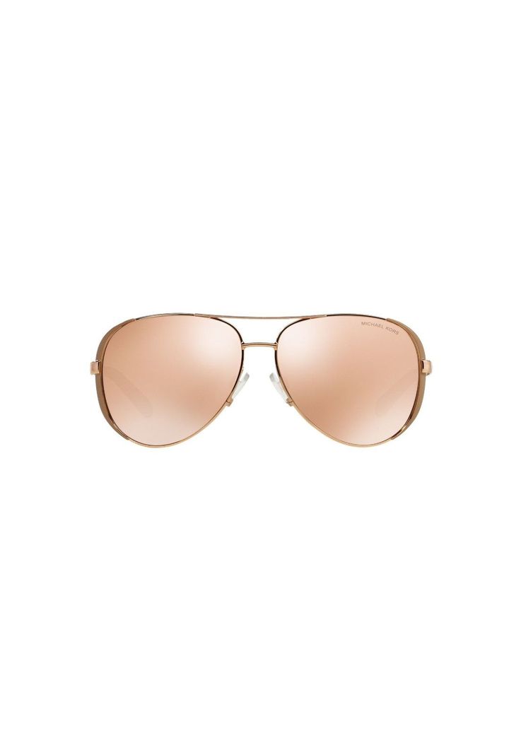 Lentes de Sol Chelsea Oro Rosa/Gris Pardo Michael Kors MK50041017R1-0