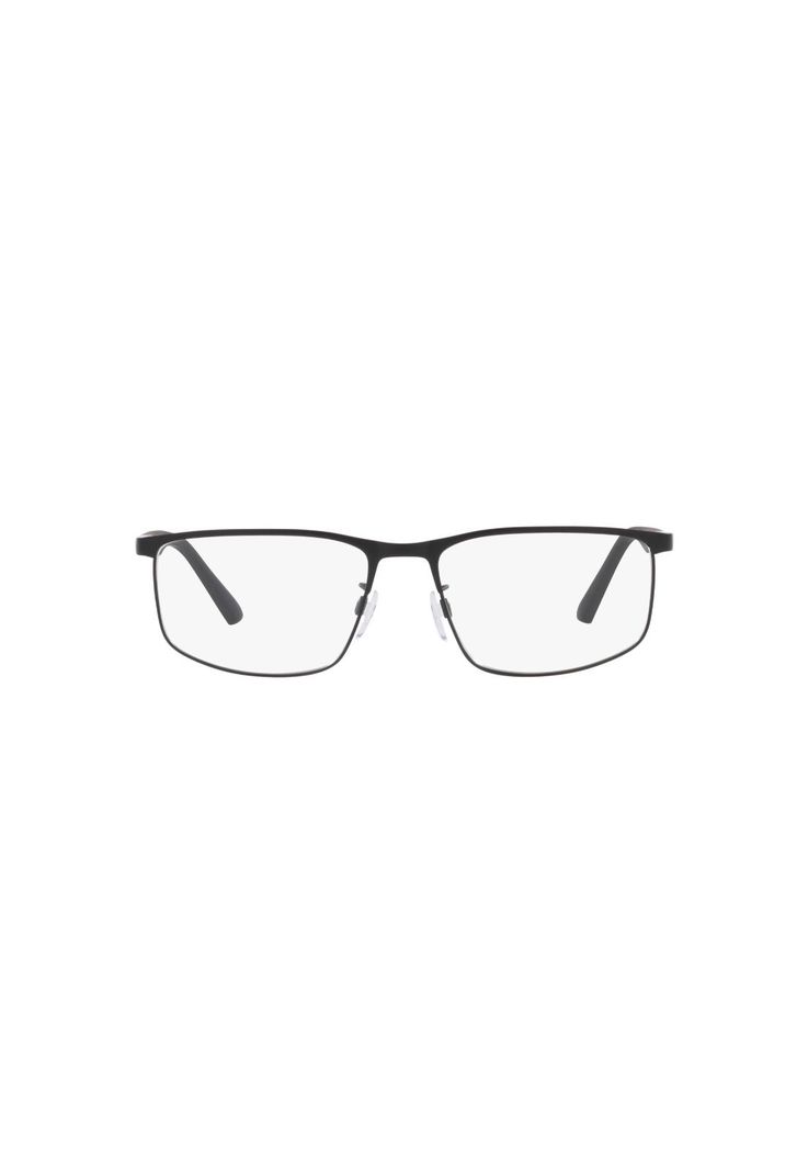 Lentes Ópticos Matte Black Emporio Armani-0