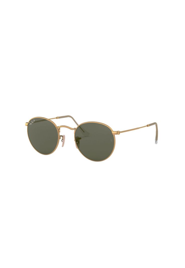 Lentes de Sol Round Metal Verde Polarizados Ray-Ban-1