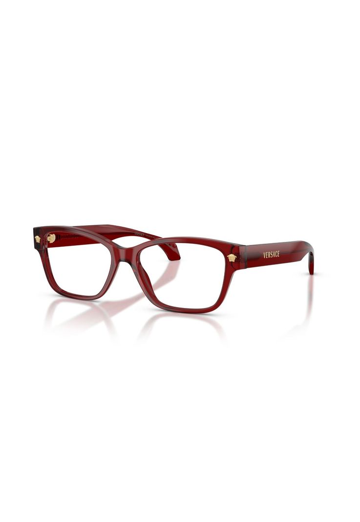 Versace Lentes Opticos Medusa VE3392 5540 54 Burdeo M