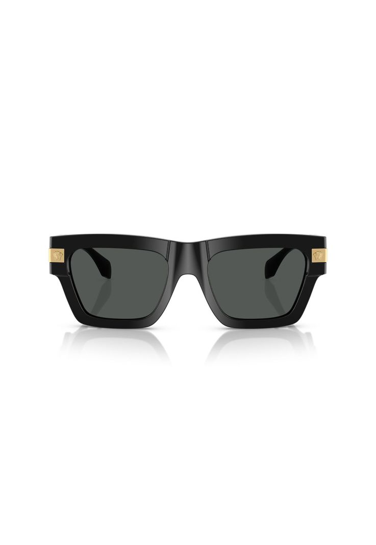 Lentes de Sol Negro Versace VE4464GB187-1