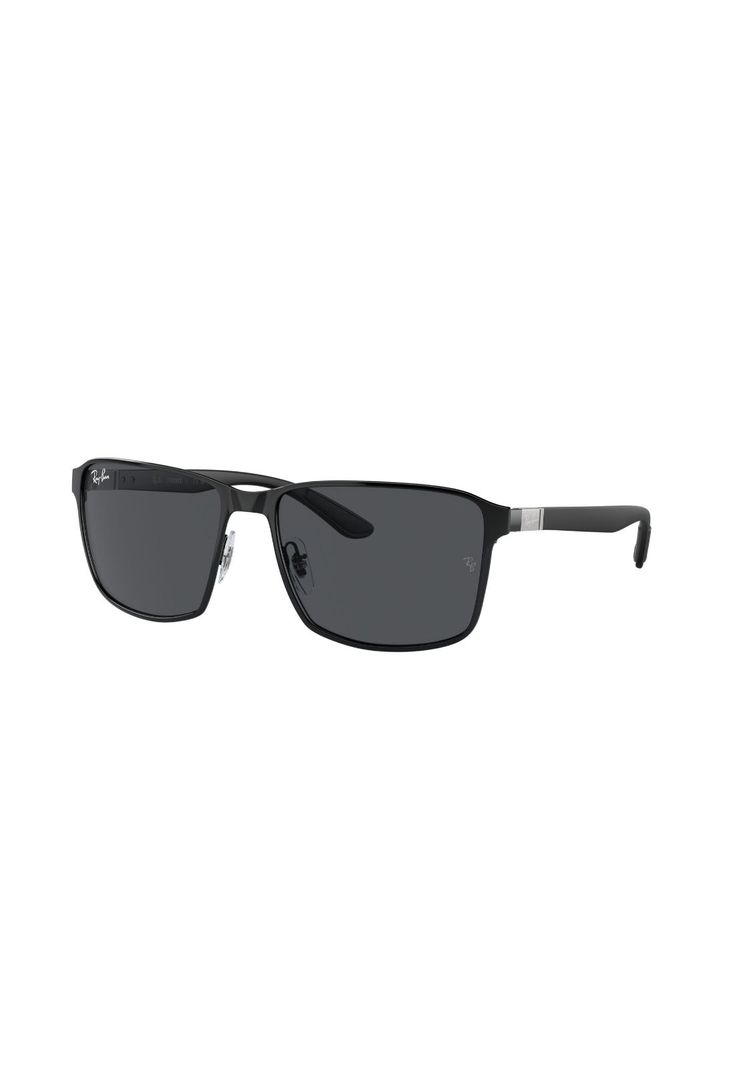 Lentes de Sol Matte Black On Black Ray-Ban RB372118687-1