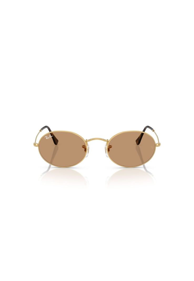 Lentes de Sol Oval Dorado Ray-Ban RB354700153-0
