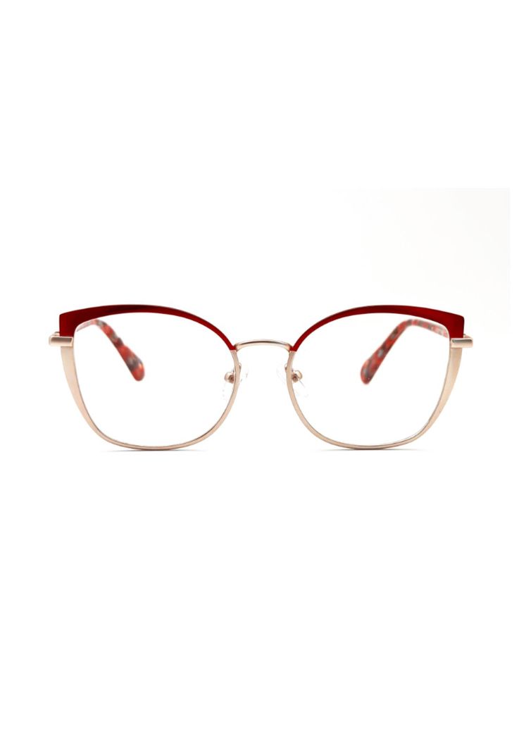 Lentes Opticos Emma Rojo York Eyewear M