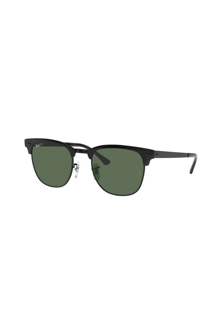 Lentes de Sol Clubmaster Metal Black Polarizados Ray-Ban-1