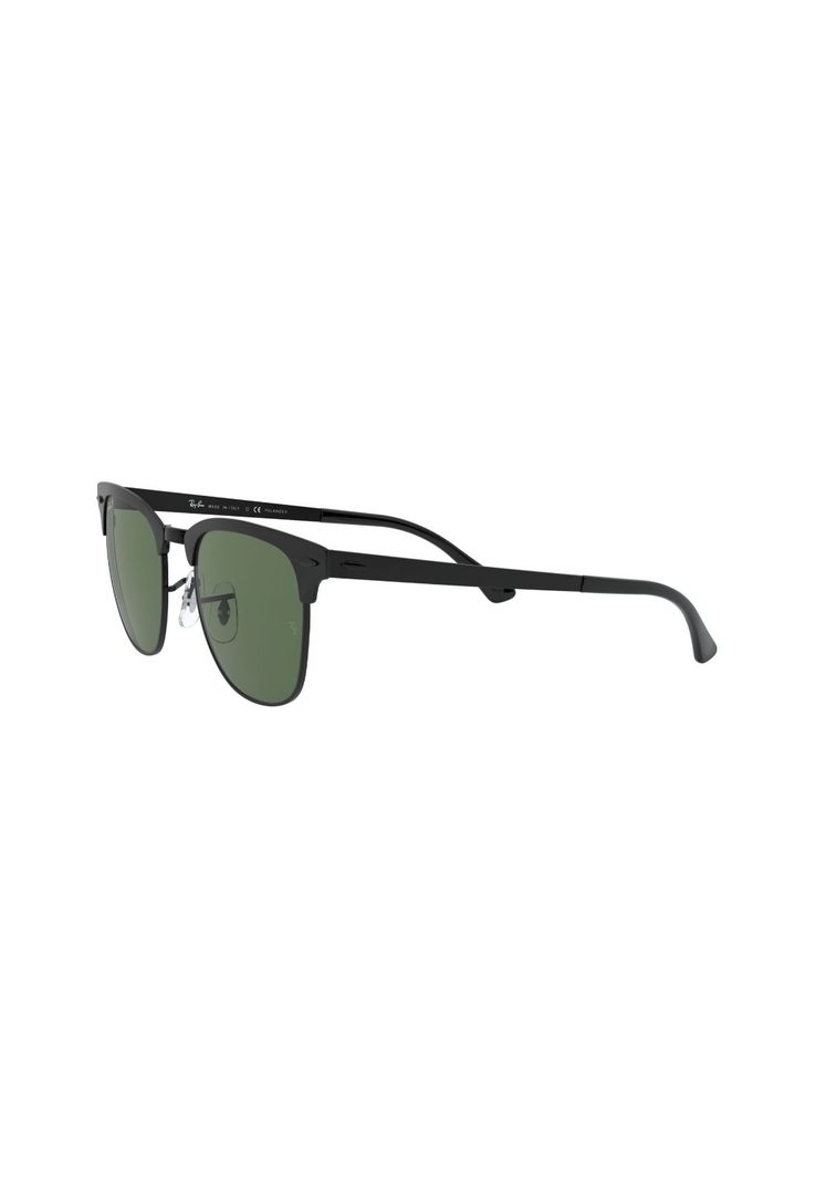 Lentes de Sol Clubmaster Metal Black Polarizados Ray-Ban-2