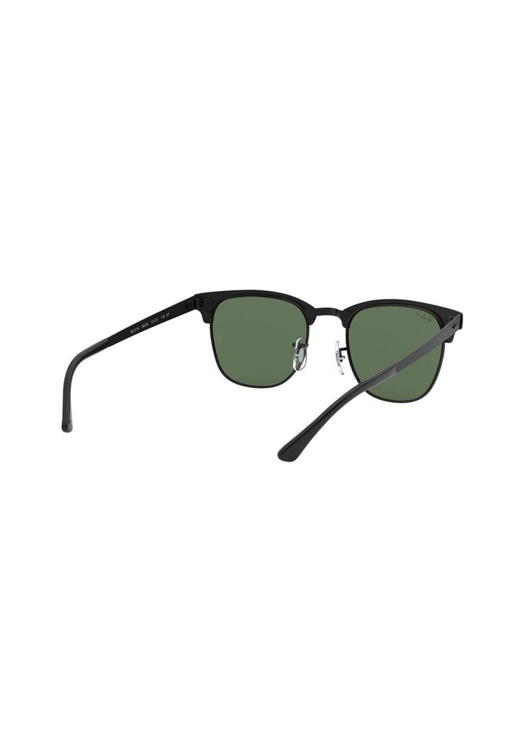 Lentes de Sol Clubmaster Metal Black Polarizados Ray-Ban-7