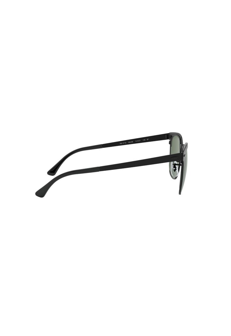 Lentes de Sol Clubmaster Metal Black Polarizados Ray-Ban-9