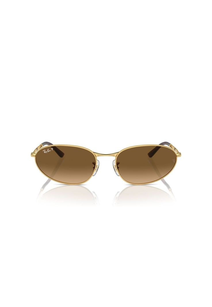 Lentes de Sol Dorado Polarizados Ray-Ban RB3734001M2-0