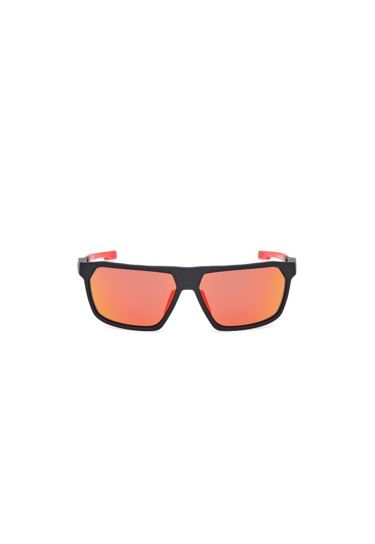 Lentes de Sol Negro Espejados Adidas Sport SP009602L-0