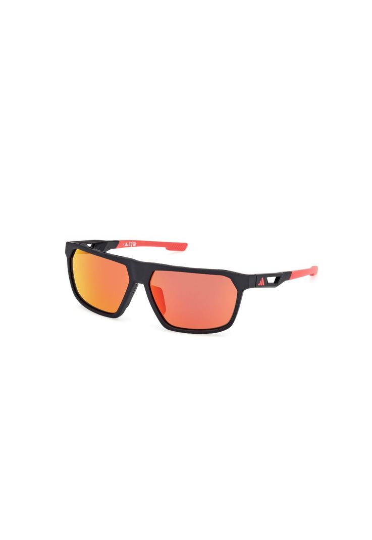 Lentes de Sol Negro Espejados Adidas Sport SP009602L-1