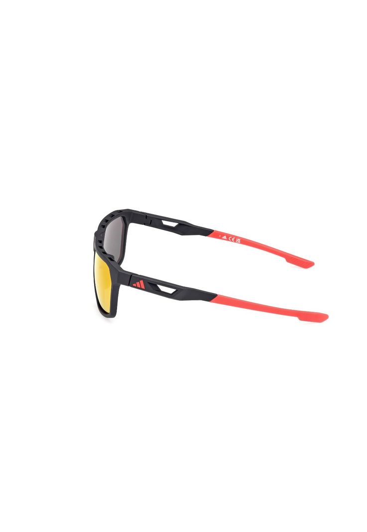Lentes de Sol Negro Espejados Adidas Sport SP009602L-2