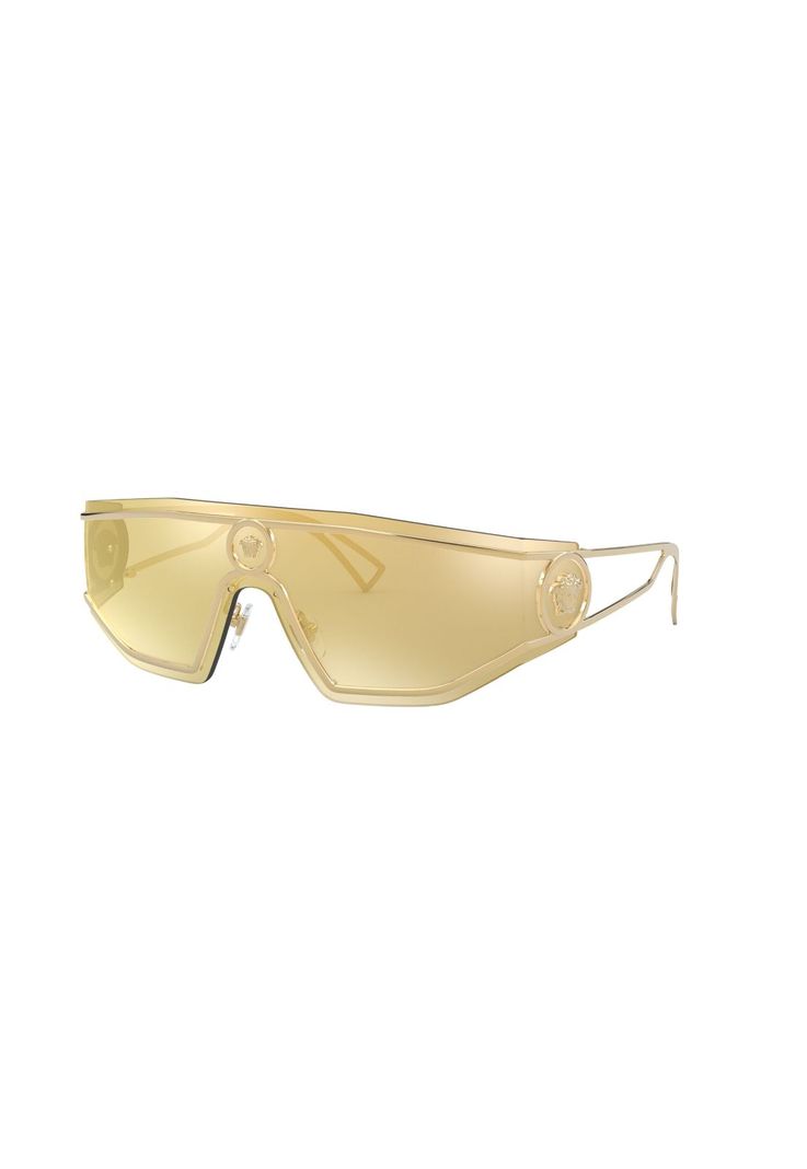 Lentes de Sol Dorado Espejado Versace VE222610027P-0