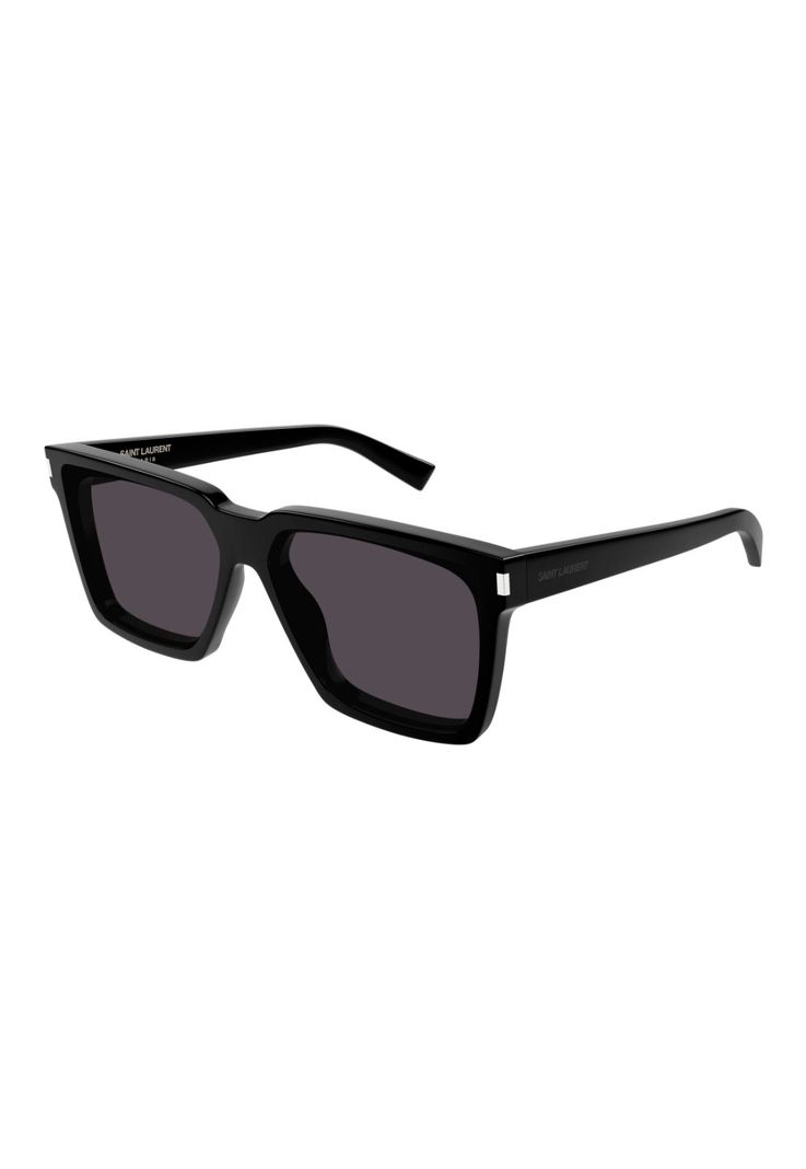 Lentes de Sol Negro Saint Laurent SL610F001 M