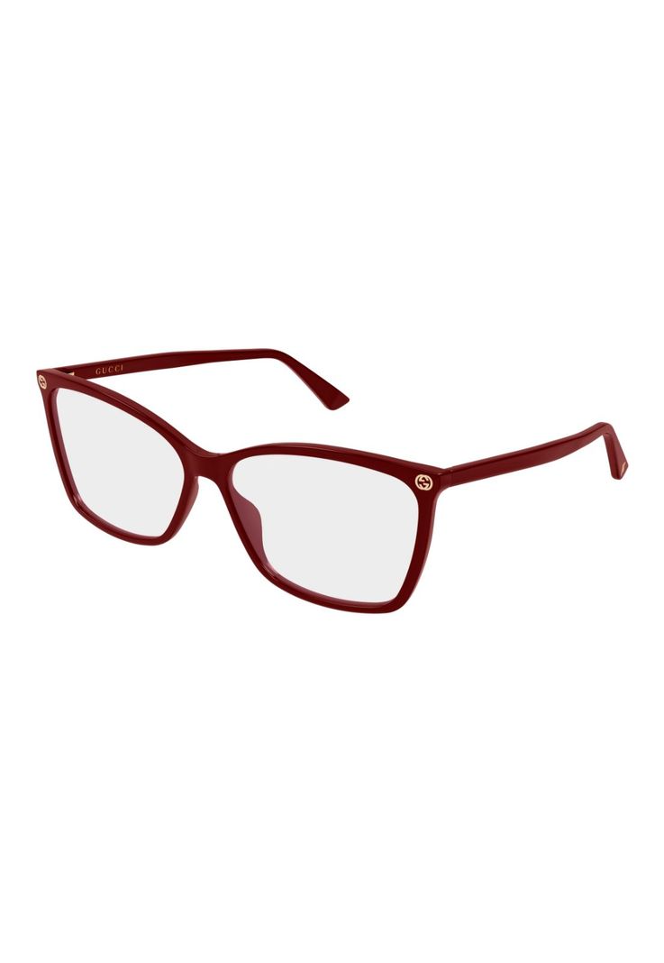 Gucci Lentes Opticos GG0025O 007 56 Burdeo M