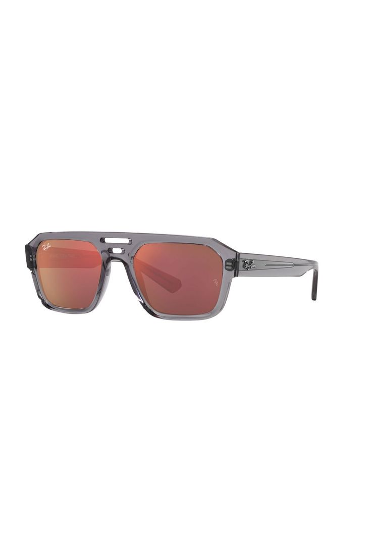 Lentes de Sol Corrigan Transparent Gray Espejados Ray-Ban-1