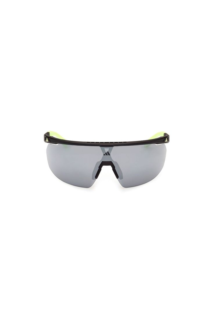 Lentes de Sol Negro Matte Espejados Adidas Sport SP009502C-0
