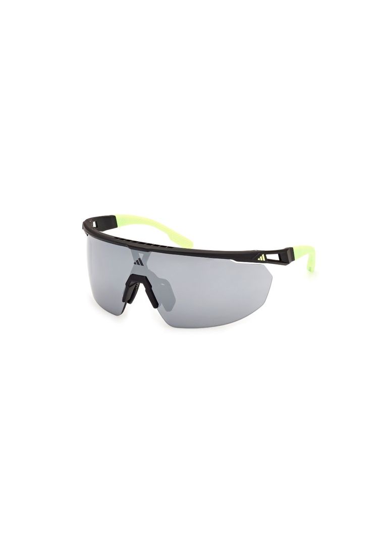 Lentes de Sol Negro Matte Espejados Adidas Sport SP009502C-1