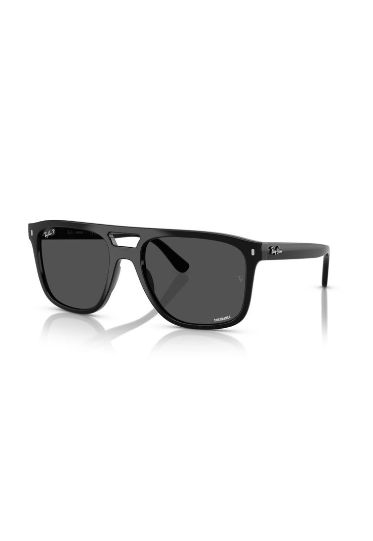 Lentes de Sol Negro Polarizados L Ray-Ban RB2213CH901K8-1