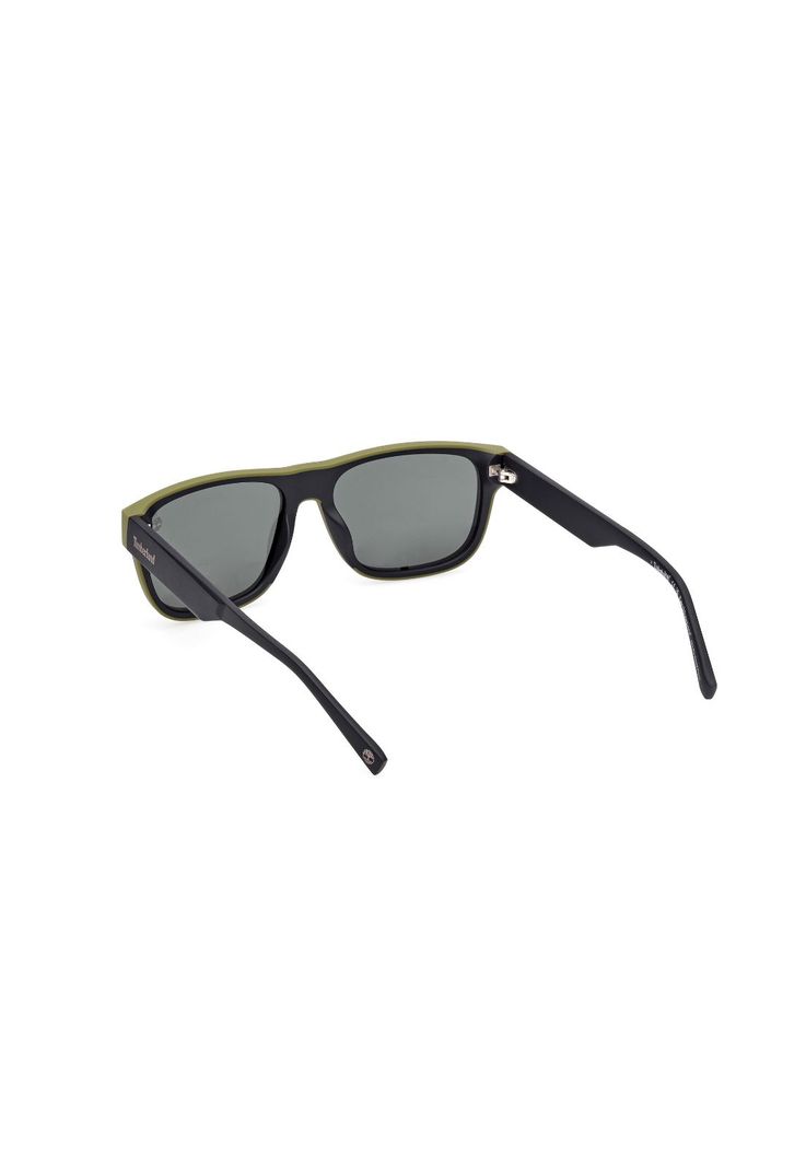 Lentes de Sol Negro Matte Polarizados Timberland TB0002502R-3