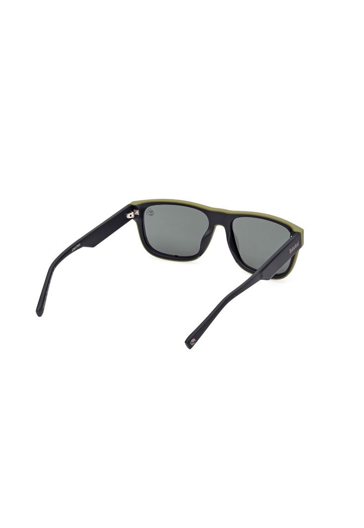 Lentes de Sol Negro Matte Polarizados Timberland TB0002502R-5