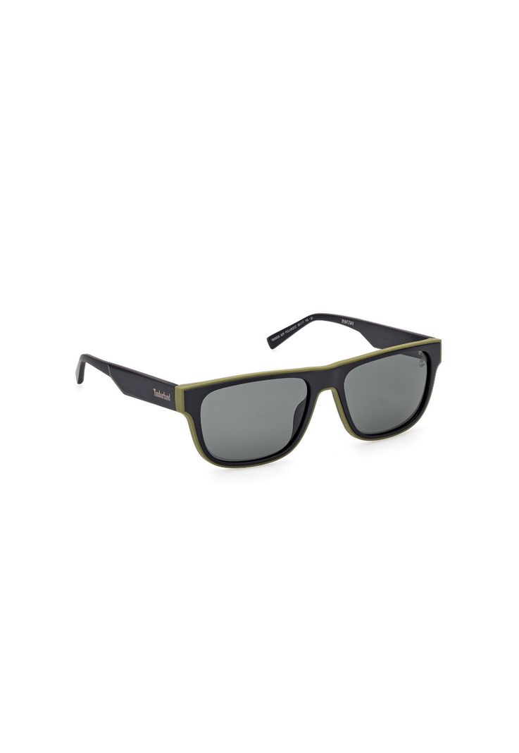 Lentes de Sol Negro Matte Polarizados Timberland TB0002502R-7