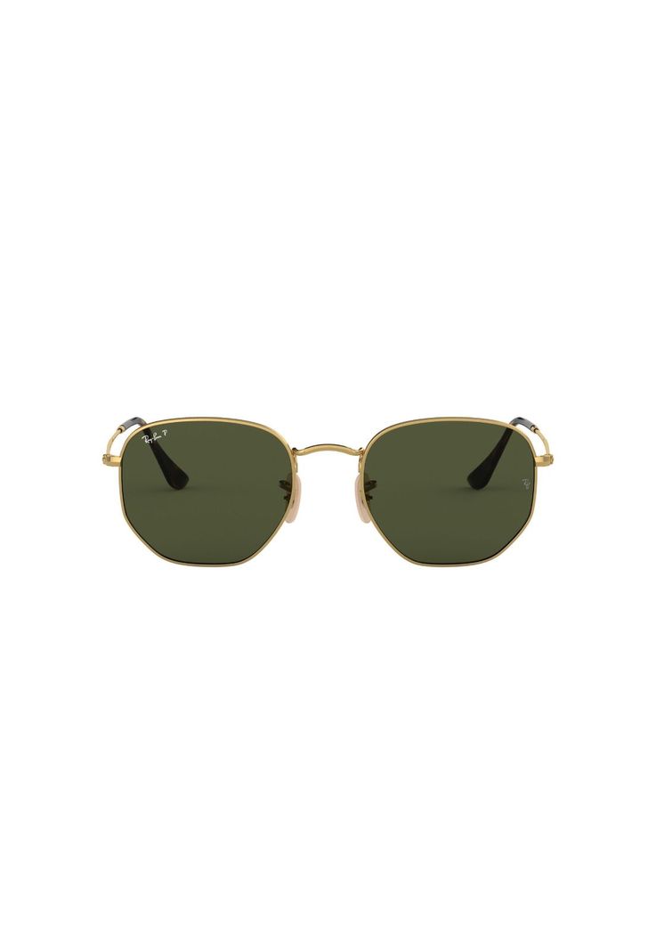 Lentes de Sol Hexagonal Verde Polarizados Ray-Ban-0