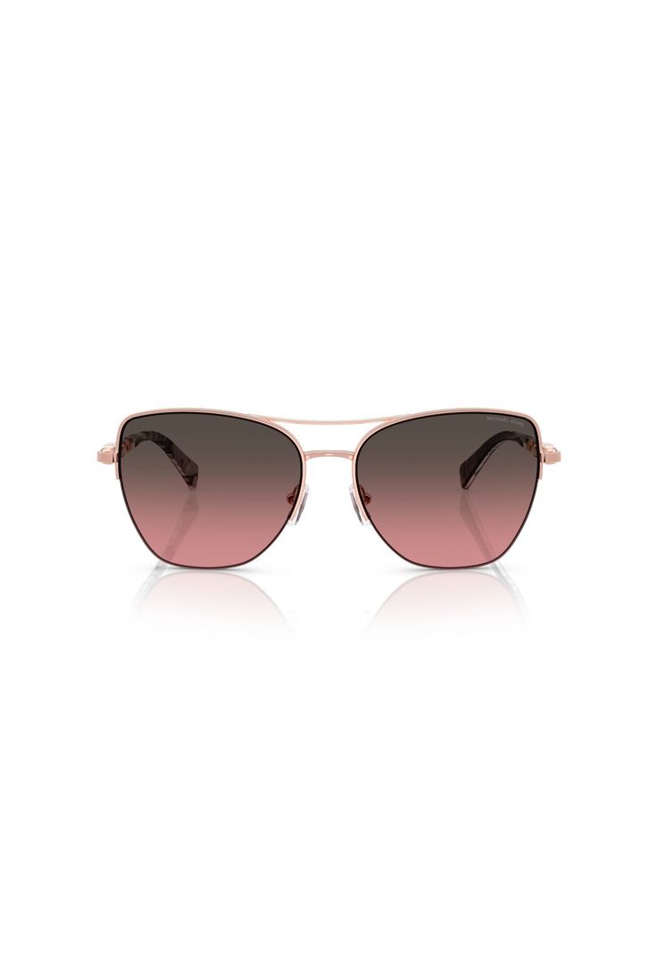 Lentes de Sol Dorado Beach Rosado Michael Kors MK1163110811-0
