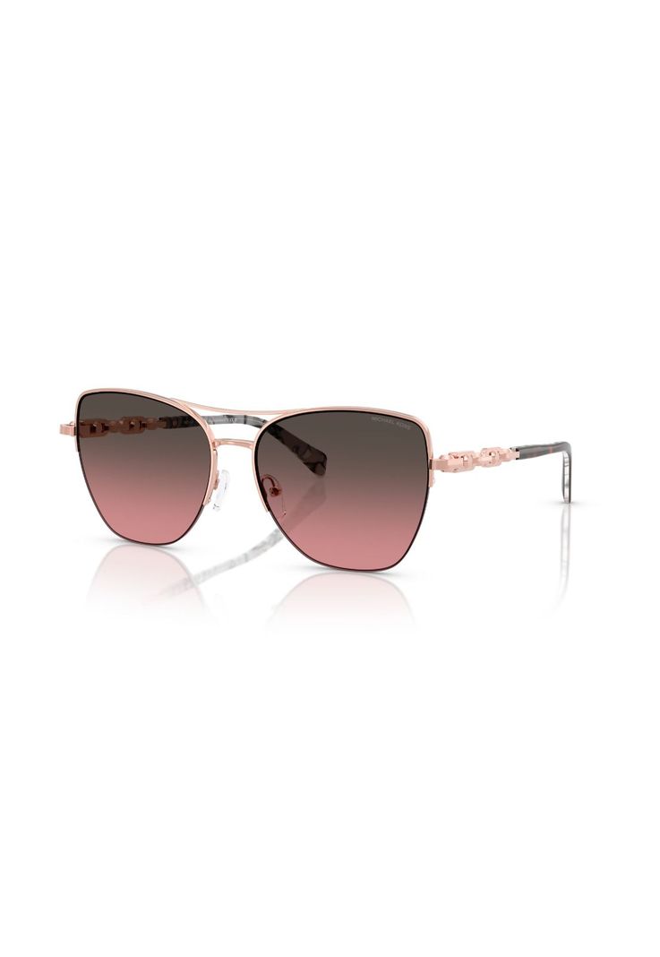 Lentes de Sol Dorado Beach Rosado Michael Kors MK1163110811-1
