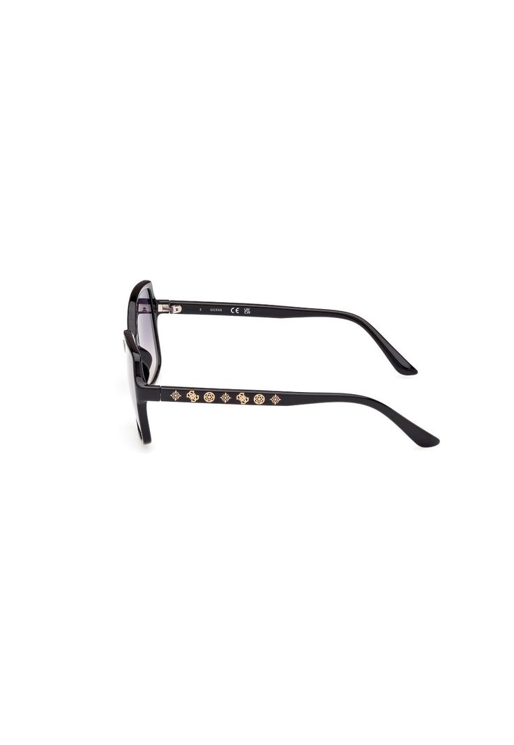 Lentes de Sol Negro Brillante Degradé Guess GU0010001B-2