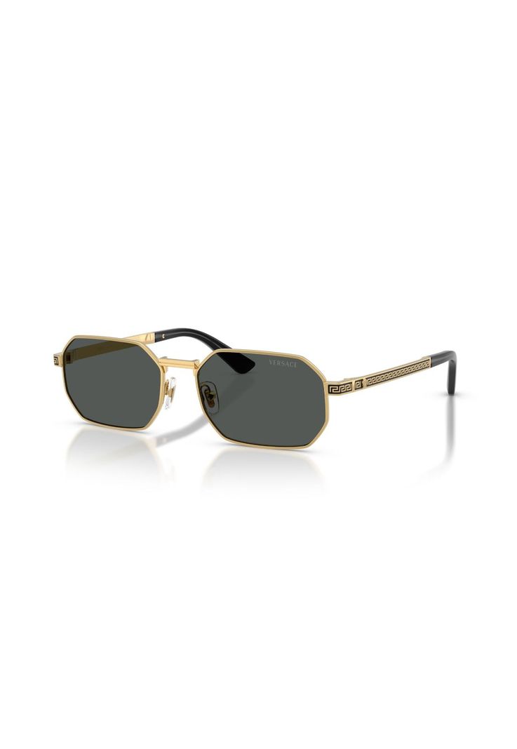 Versace Lentes de Sol Greca Flow VE2297 100287 54 Dorado M