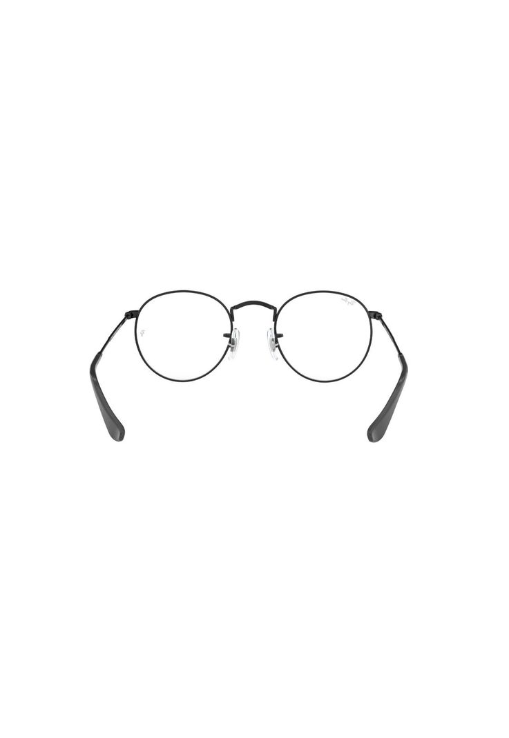 Lentes Ópticos Round Metal Matte Black Ray-Ban Optical-6