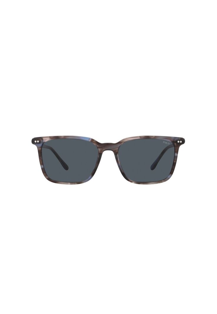 Lentes de Sol Shiny Striped Havana Polo Ralph Lauren-0