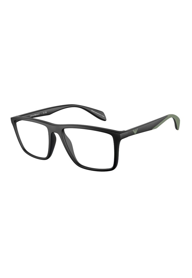 Lentes Ópticos Black Matte Emporio Armani EA32305001-1