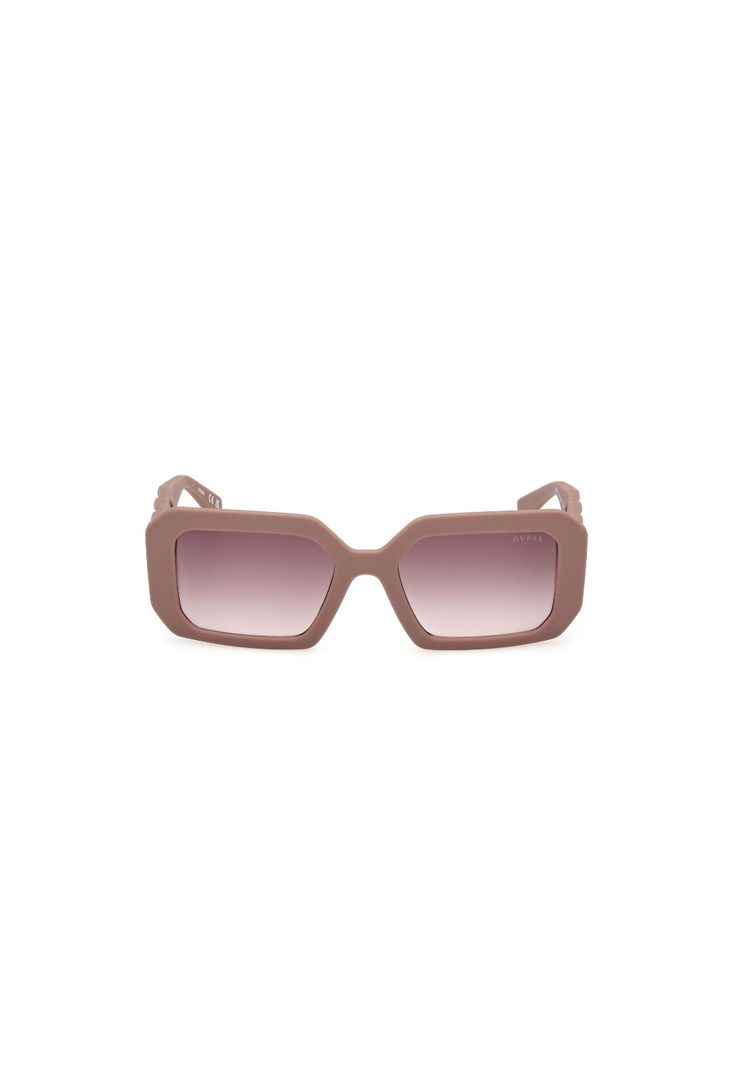 Lentes de Sol Beige Mate Degrade Guess GU0011058F Cafe M