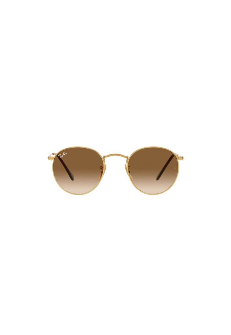 Lentes de Sol Round Metal Gold Ray-Ban RB344700151-0