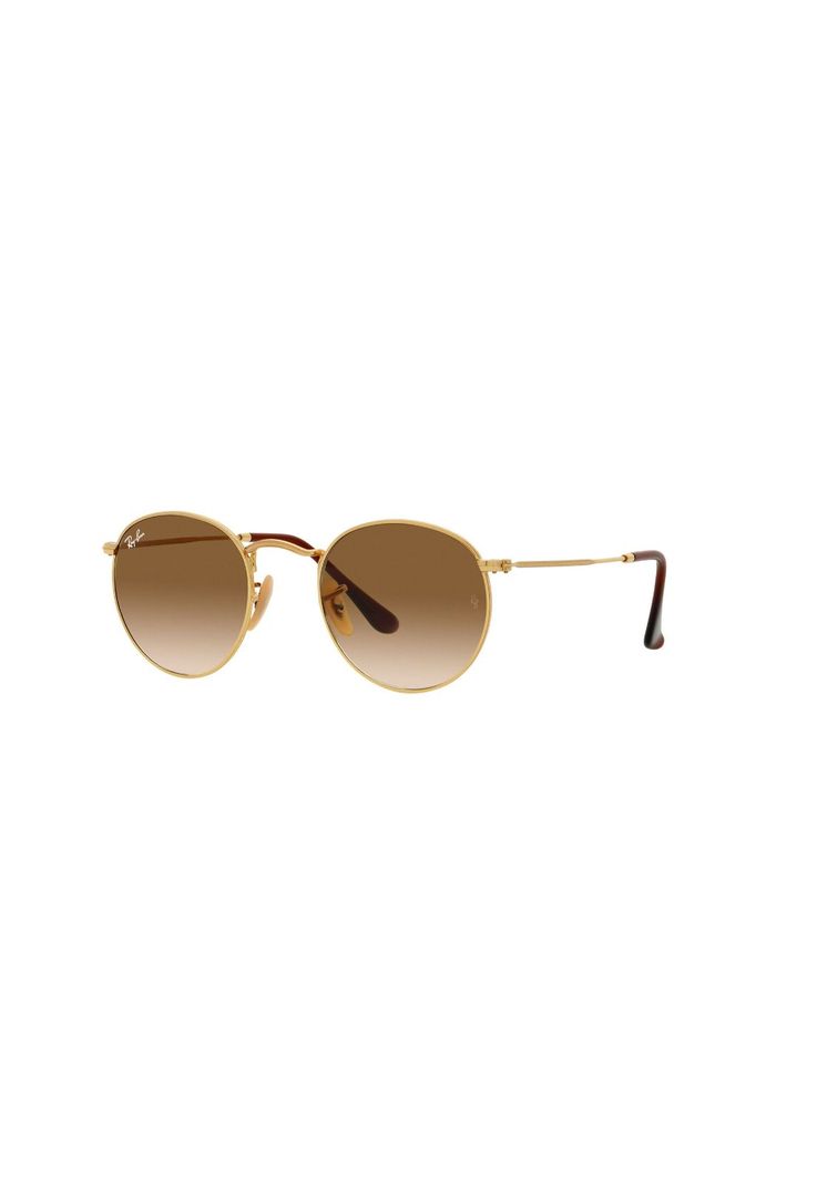 Lentes de Sol Round Metal Gold Ray-Ban RB344700151-1