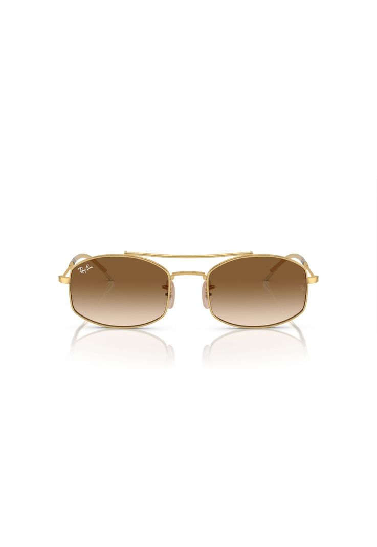 Lentes de Sol Dorado Degradado Ray-Ban RB3719001/51-0