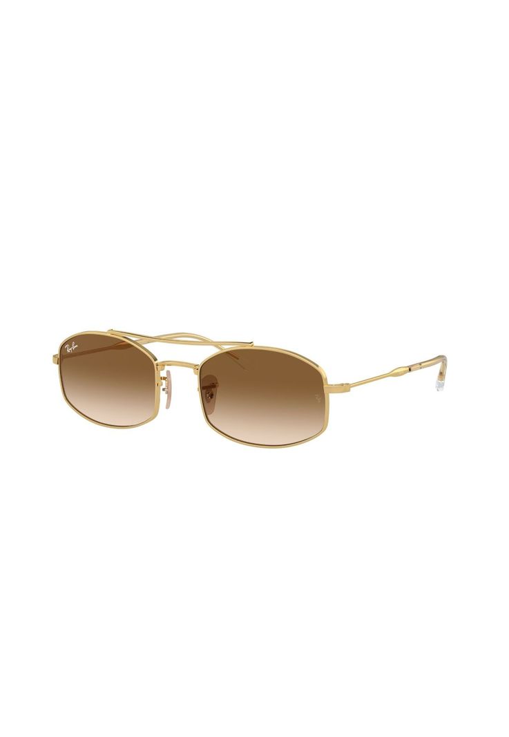 Lentes de Sol Dorado Degradado Ray-Ban RB3719001/51-1