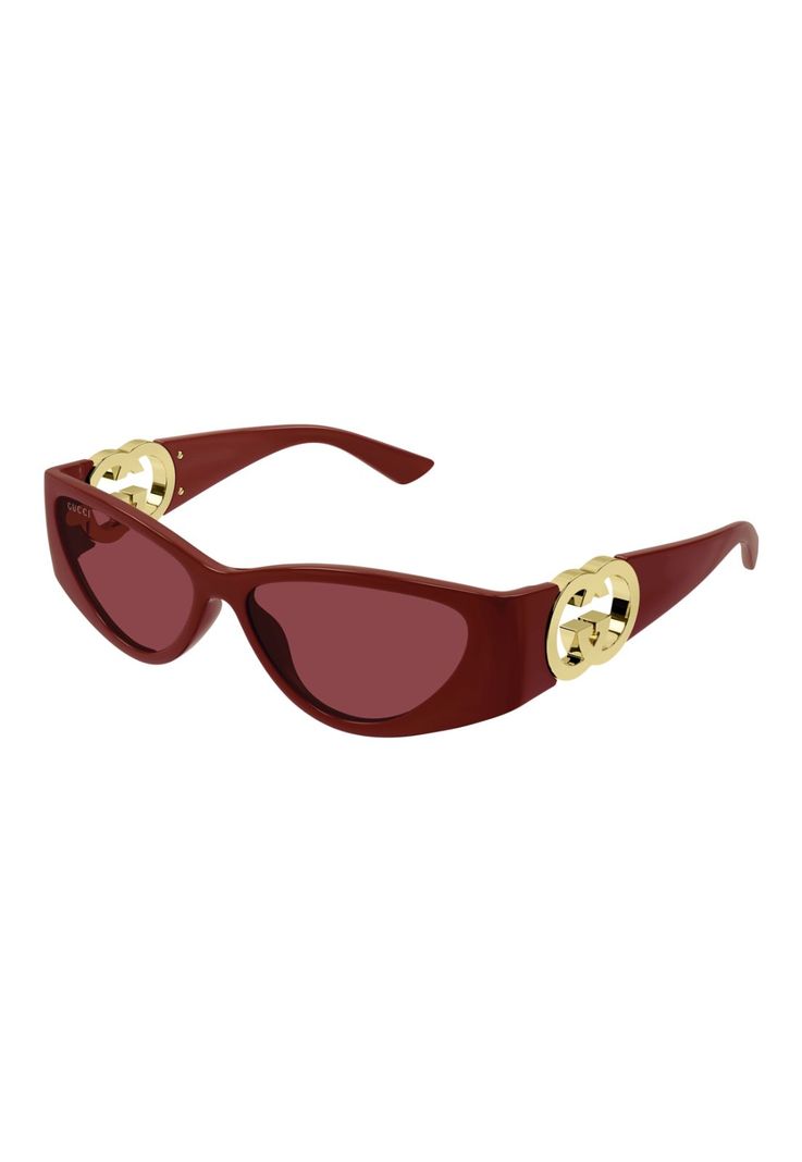Gucci Lentes de Sol GG1824S 003 55 Burdeo M