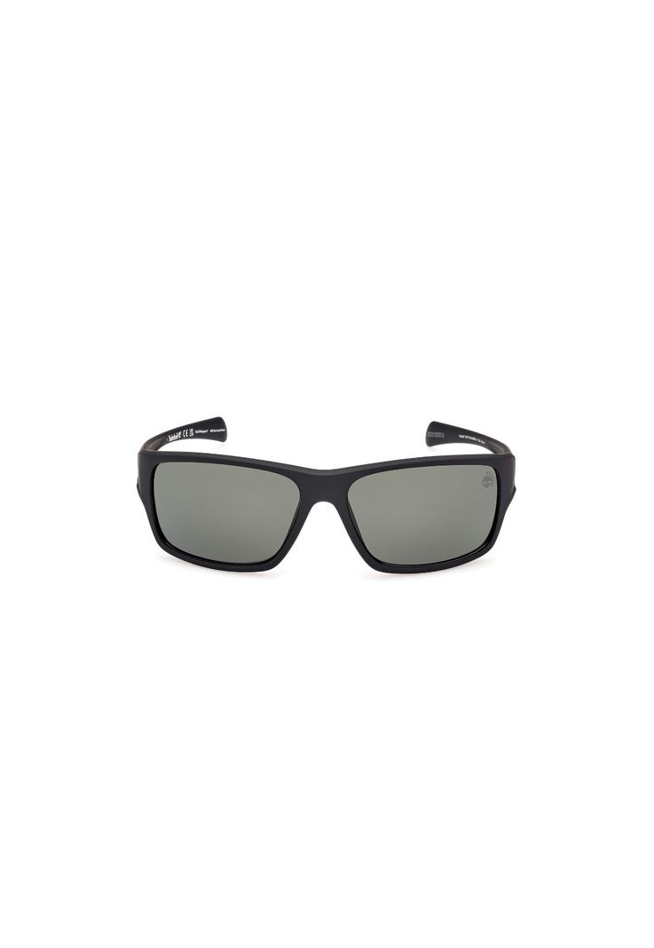 Lentes de Sol Negro Matte Polarizados Timberland TB0001702R-0