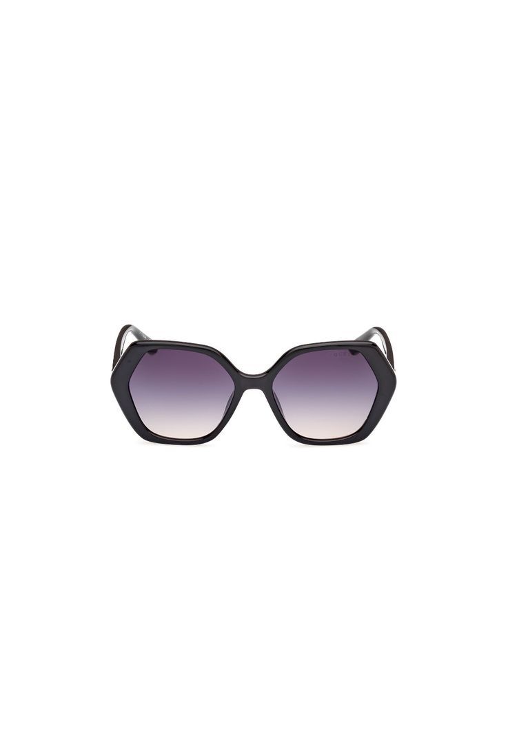 Lentes de Sol Negro Brillante Degradé Guess GU829201B-0