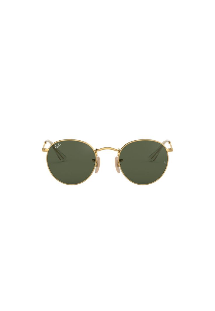 Lentes de Sol Round Metal Legend Gold Ray-Ban RB344700N1-0