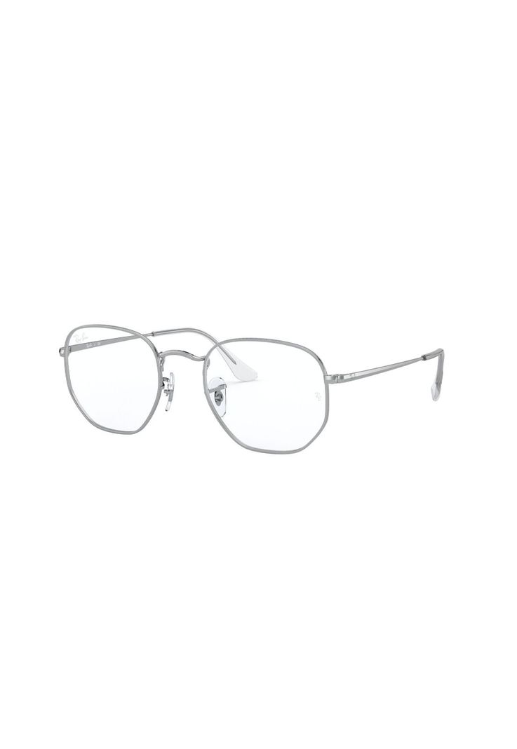 Lentes Ópticos Hexagonal Gris Ray-Ban Optical RX64482501-1
